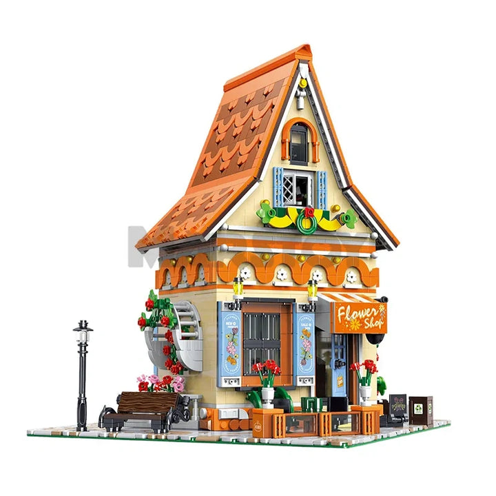 BAKA BK33206 The Magic Flower Workshop building block set