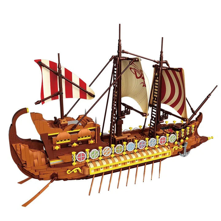BAKA BK33303 The Ancient Warship building block set – image 2