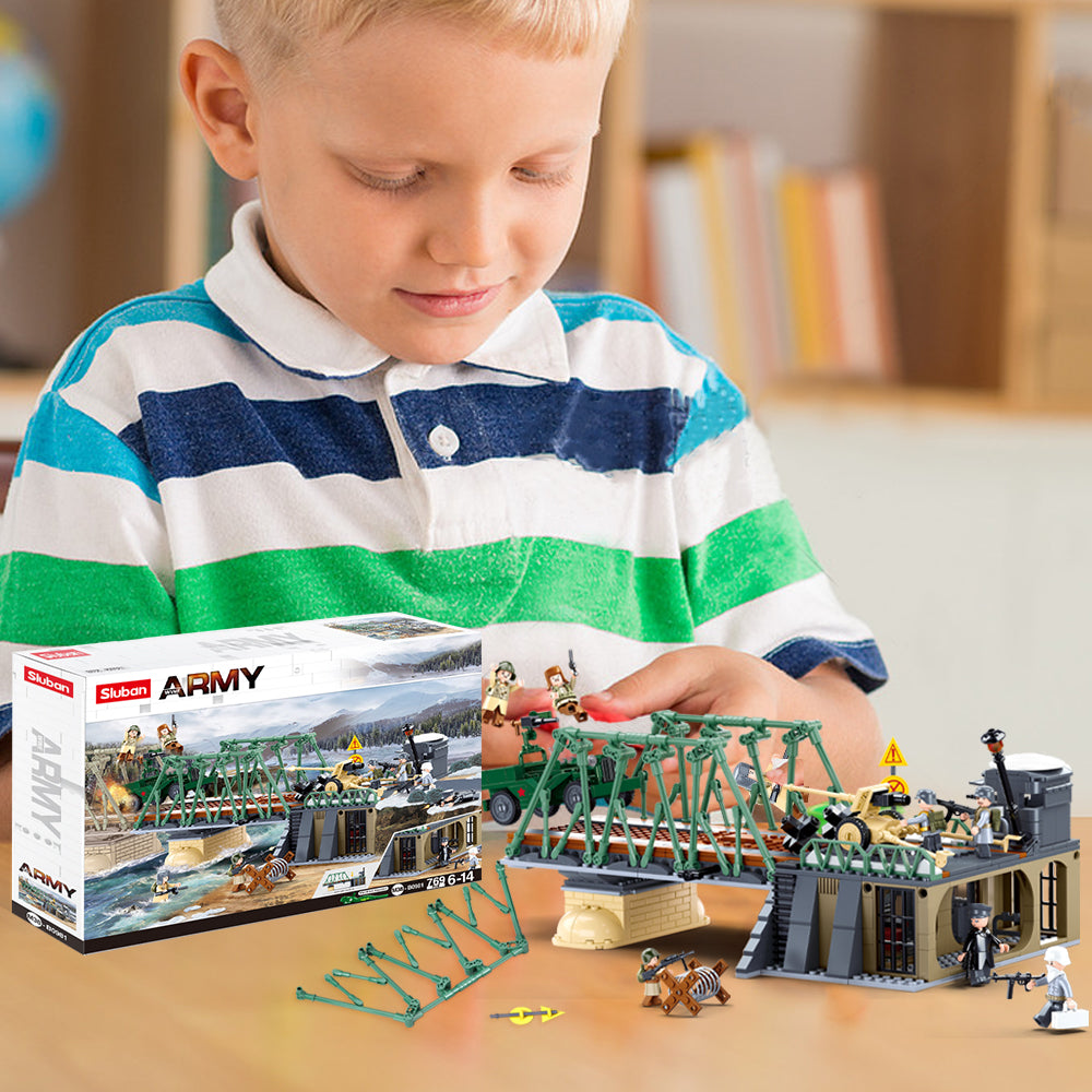 Army Militärstützpunkt-Bausatz, 769 Teile