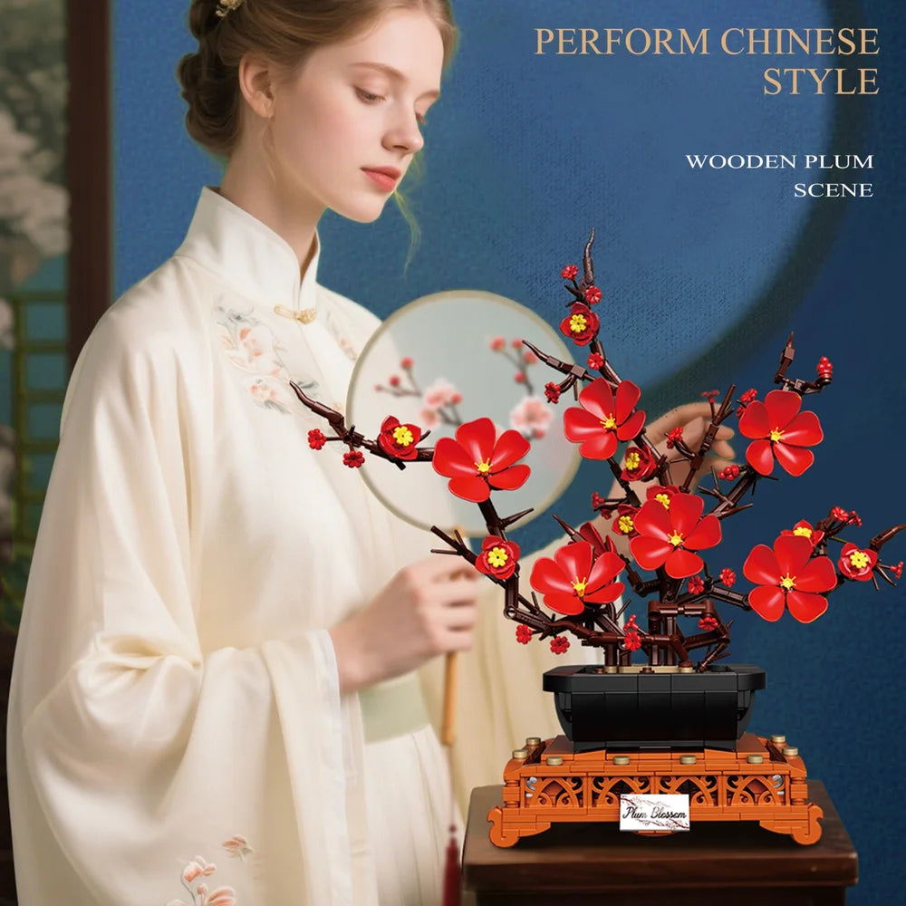 FreeTribe ZYBL-11004 The Plum Blossom