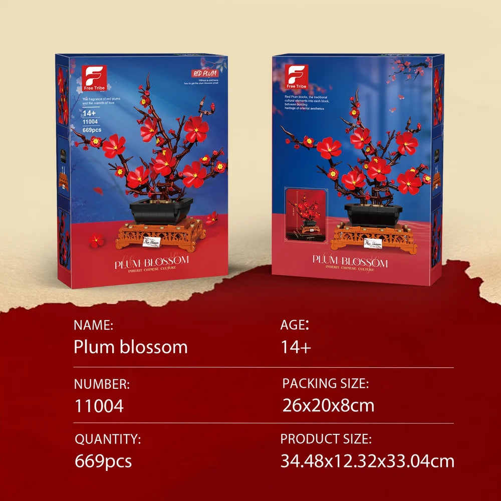 FreeTribe ZYBL-11004 The Plum Blossom