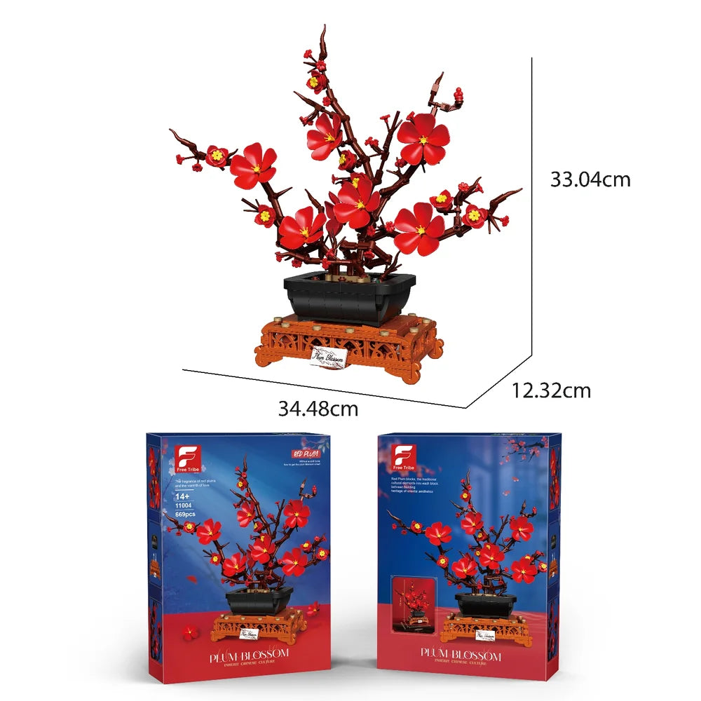 FreeTribe ZYBL-11004 The Plum Blossom
