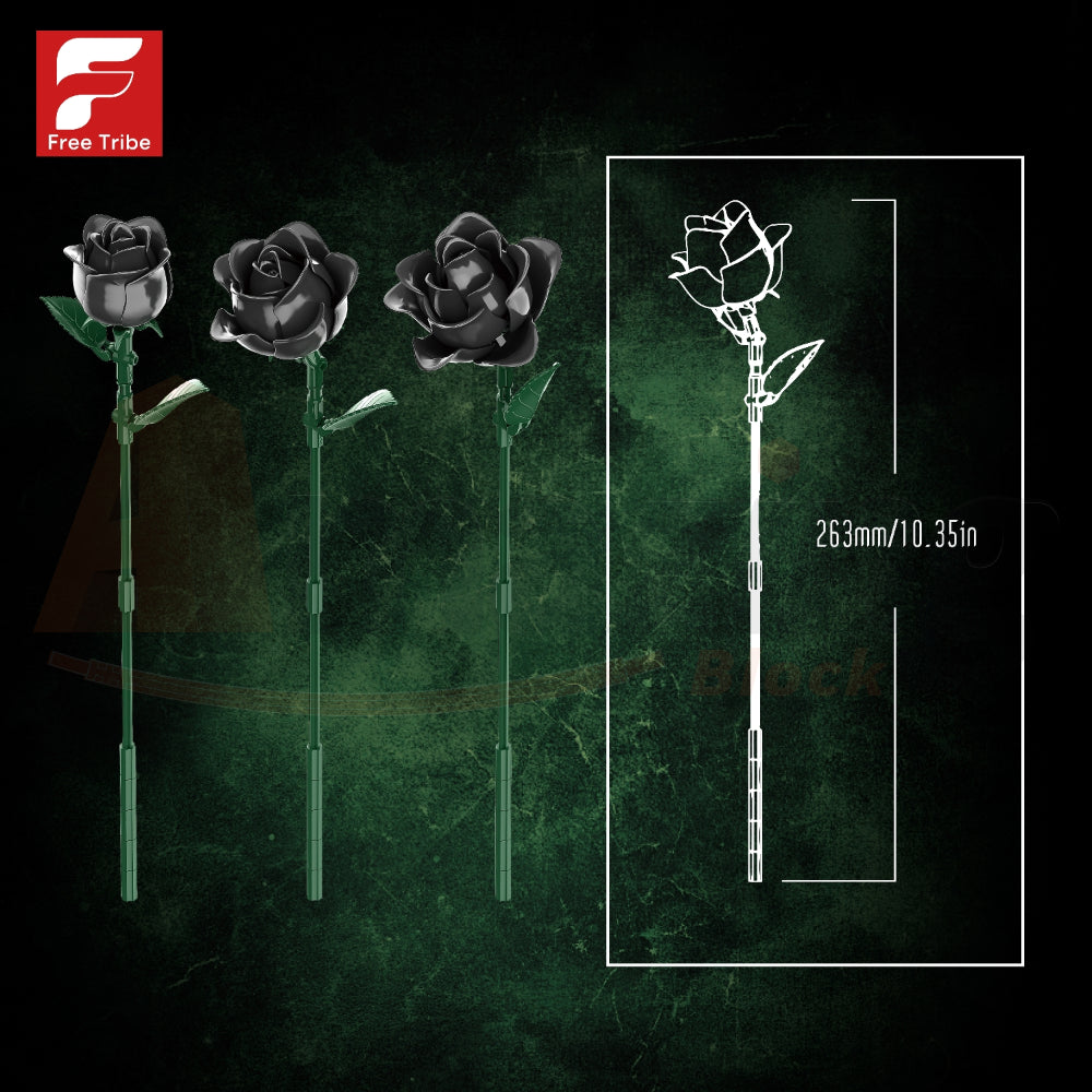 FreeTribe 11009 The Black Rose