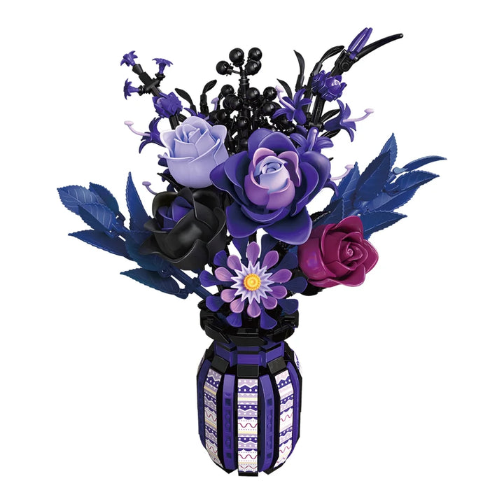 FreeTribe ZYBL-11010 The Purple Floral Whisper
