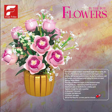 FreeTribe ZYBL-11013 The Pink Roses in a Golden Vase