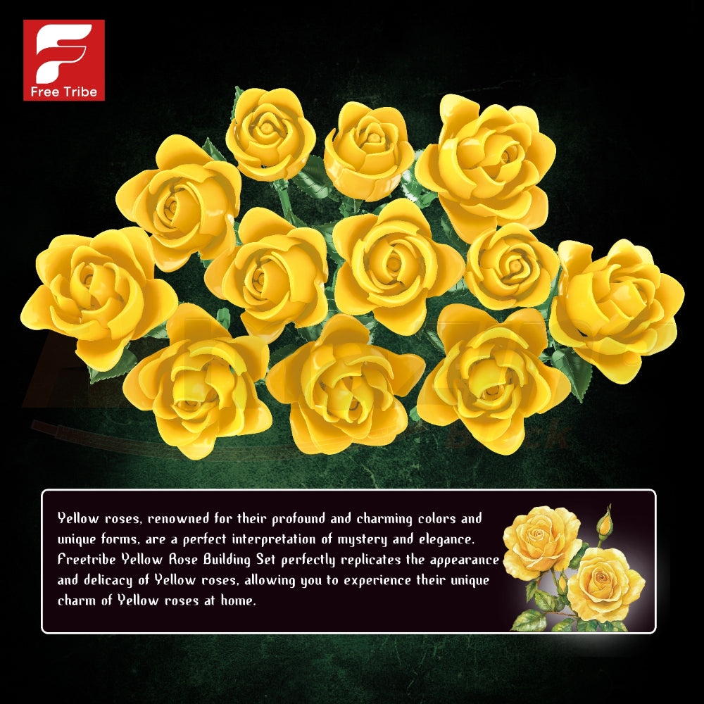 FreeTribe 11017 The Yellow Rose