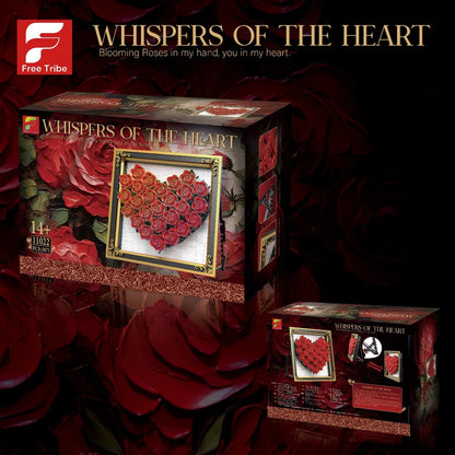 FreeTribe ZYBL-11022 The Rose Heart Photo Frame