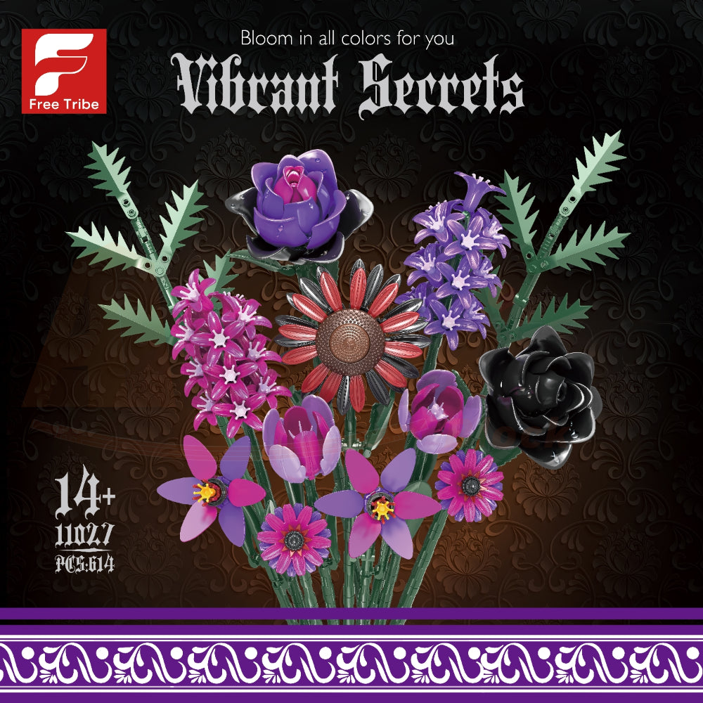 FreeTribe 11027 The Gothic Floral Whisper