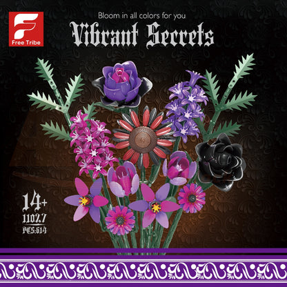 FreeTribe 11027 The Gothic Floral Whisper