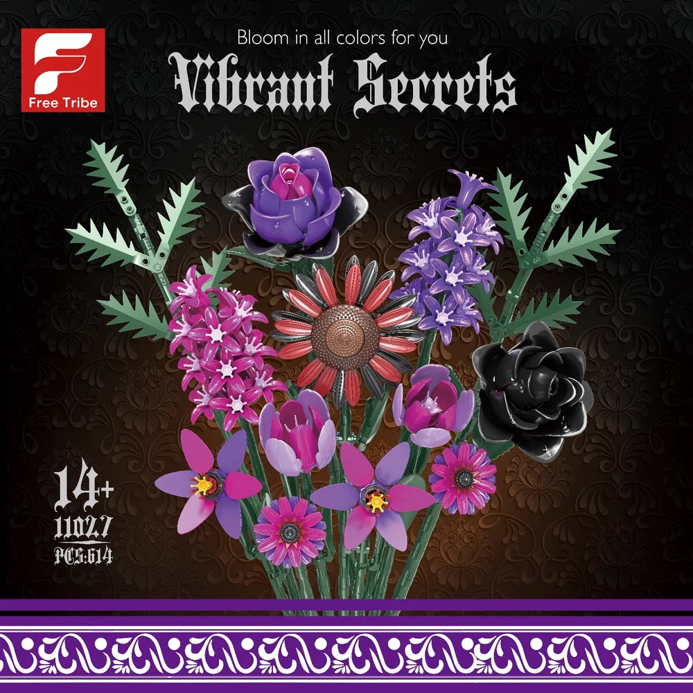FreeTribe ZYBL-11027 The Gothic Floral Whisper