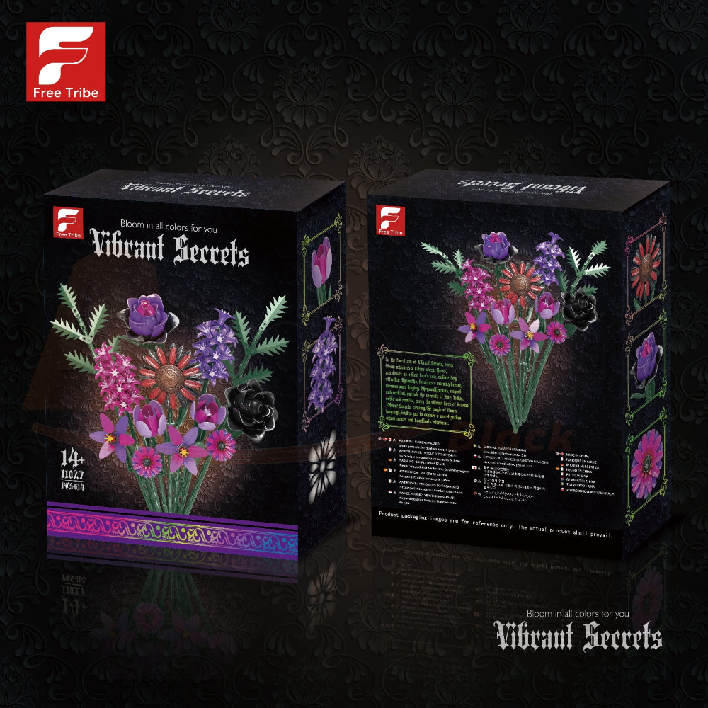 FreeTribe 11027 The Gothic Floral Whisper