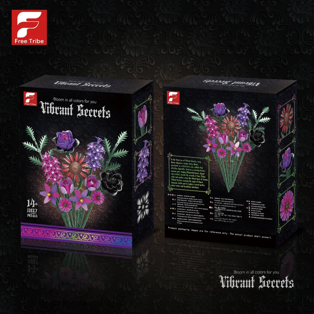 FreeTribe ZYBL-11027 The Gothic Floral Whisper