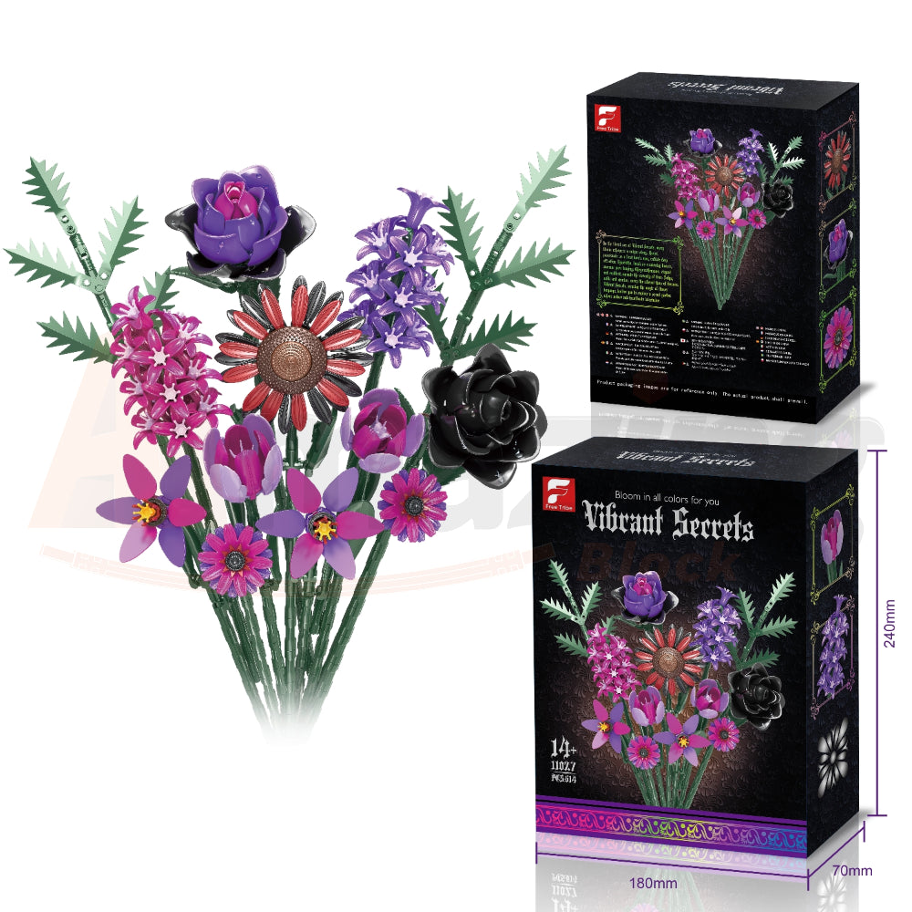 FreeTribe 11027 The Gothic Floral Whisper