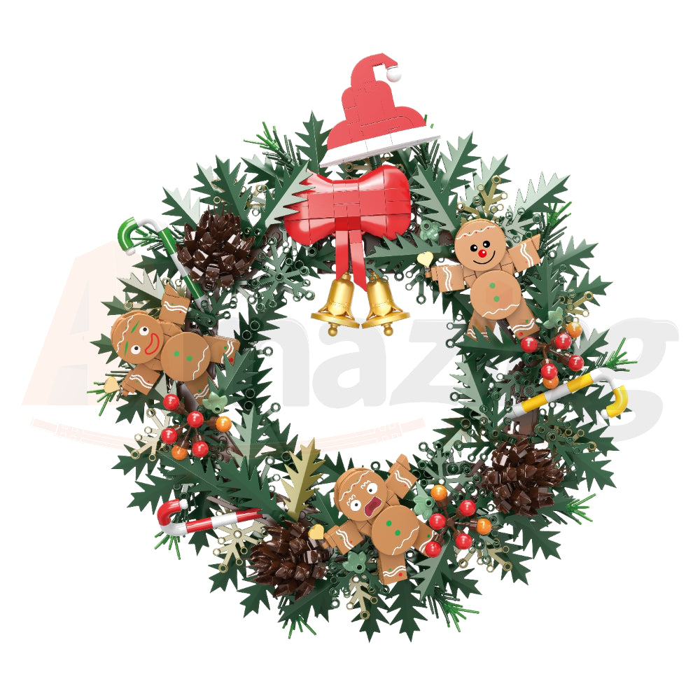 FreeTribe 11029 The Christmas Gingerbread Wreath