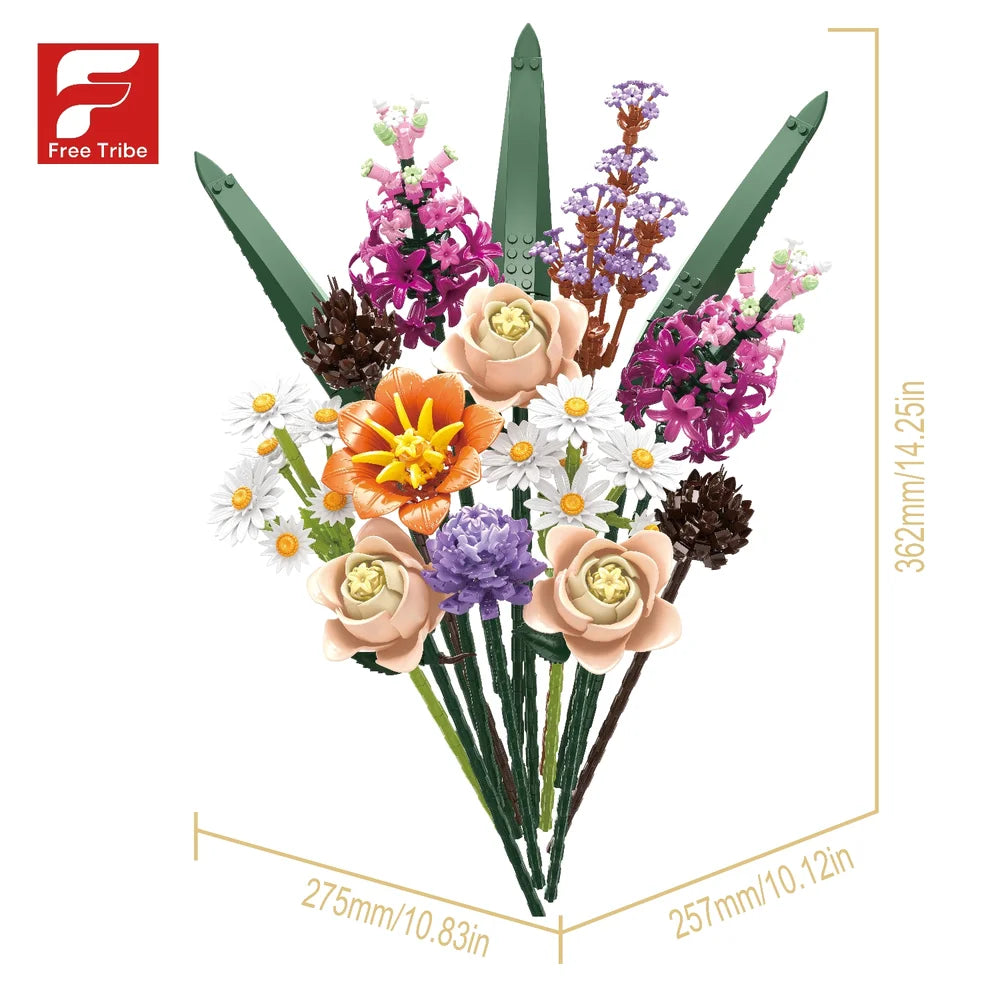 FreeTribe ZYBL-11030 The Blooming Flower Party