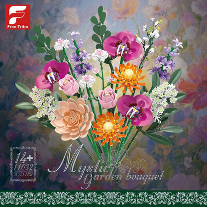 FreeTribe 11032 The Mystic Garden Bouquet