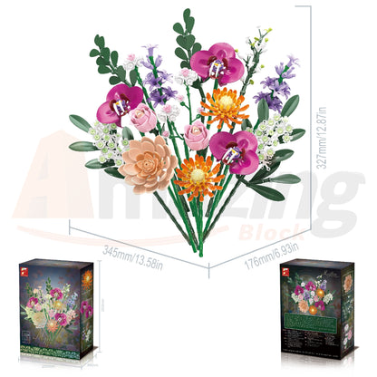 FreeTribe 11032 The Mystic Garden Bouquet