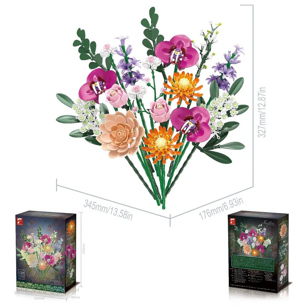 FreeTribe ZYBL-11032 The Mystic Garden Bouquet