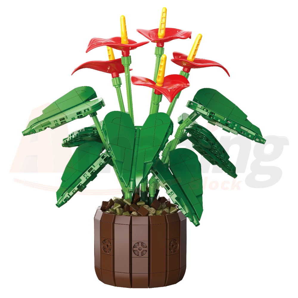 FreeTribe 11033 The Red Anthuriums Story