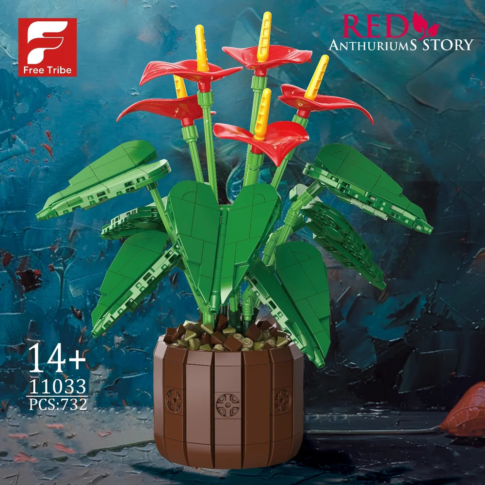 FreeTribe ZYBL-11033 The Red Anthuriums Story