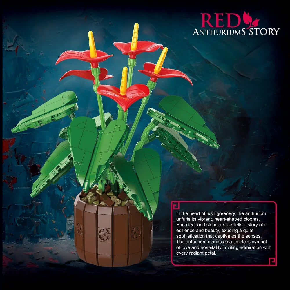 FreeTribe ZYBL-11033 The Red Anthuriums Story