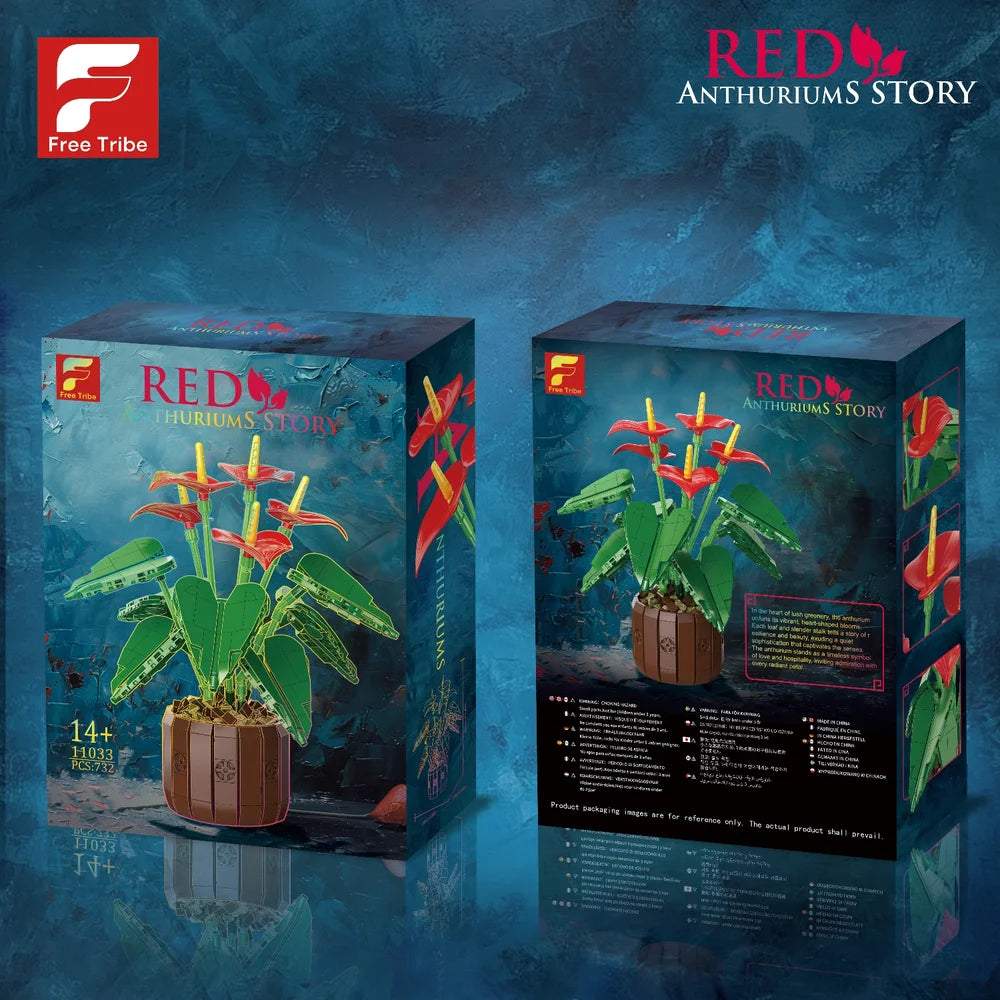 FreeTribe ZYBL-11033 The Red Anthuriums Story