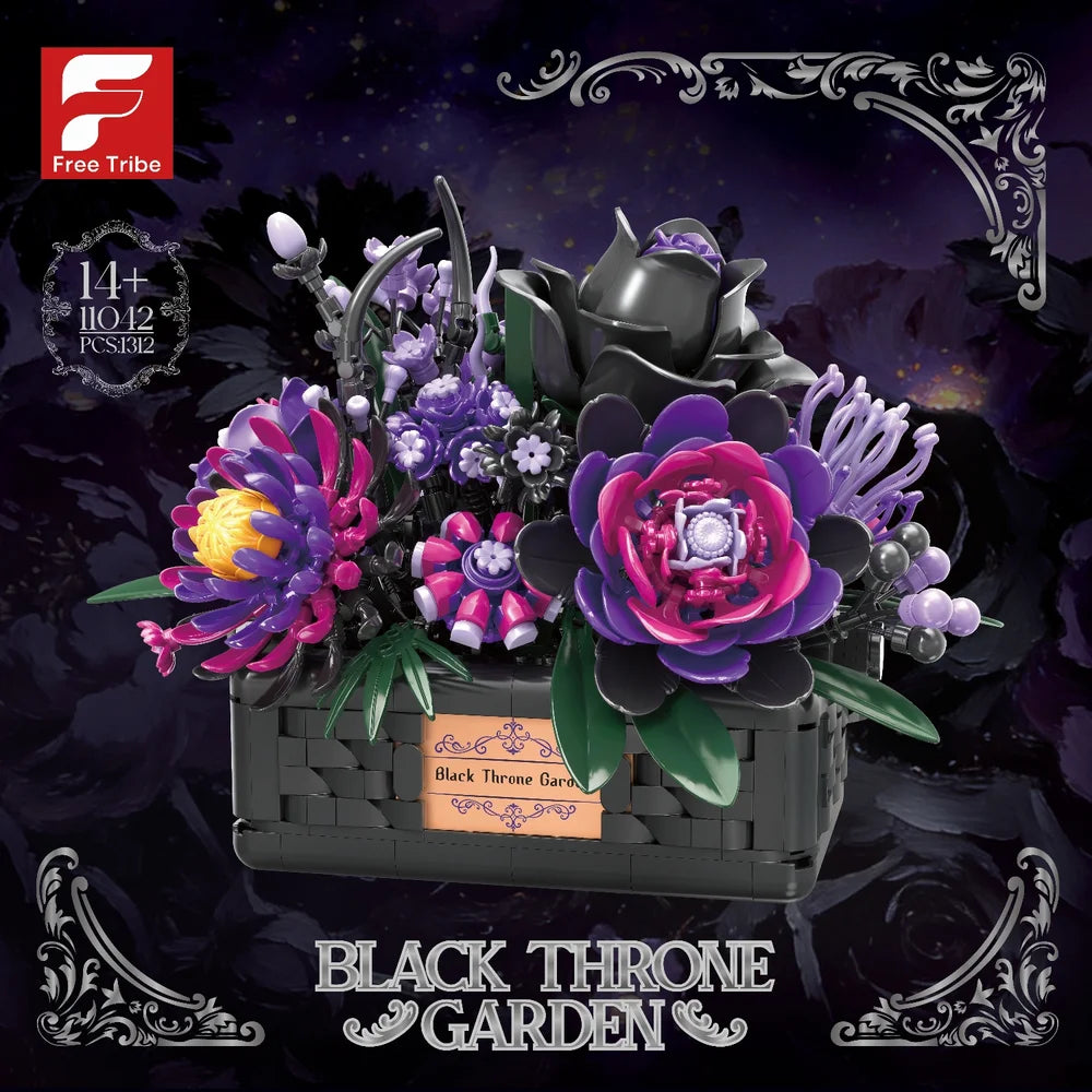 FreeTribe ZYBL-11042 The Twilight Throne: Phantom Flower Basket