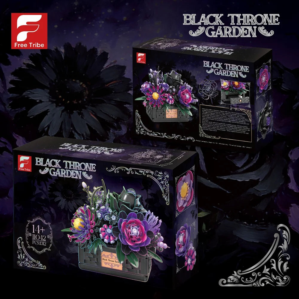FreeTribe ZYBL-11042 The Twilight Throne: Phantom Flower Basket