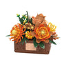FreeTribe ZYBL-11043 The Provence Sunrise Flower Basket