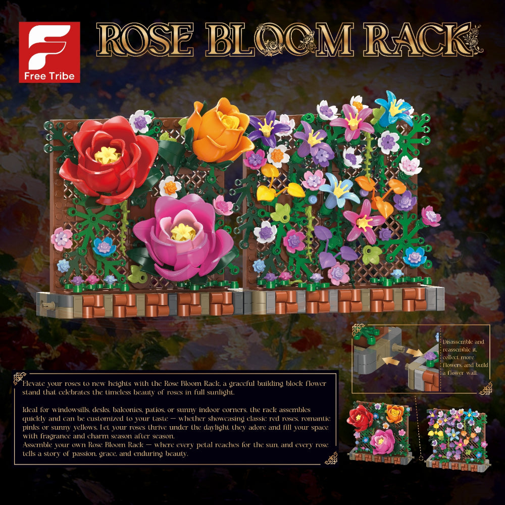 FreeTribe 11046 The Dream Flower Rack