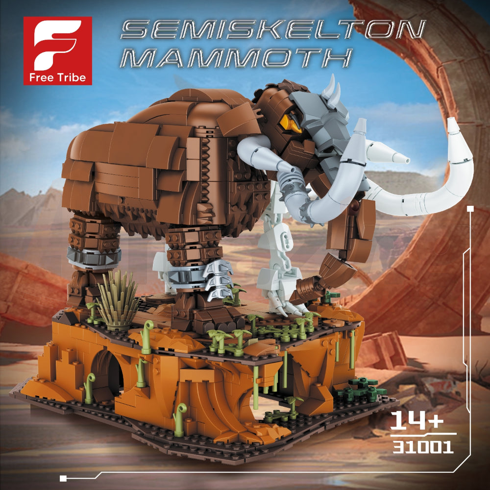 FreeTribe 31001 The Mammoth Skeleton