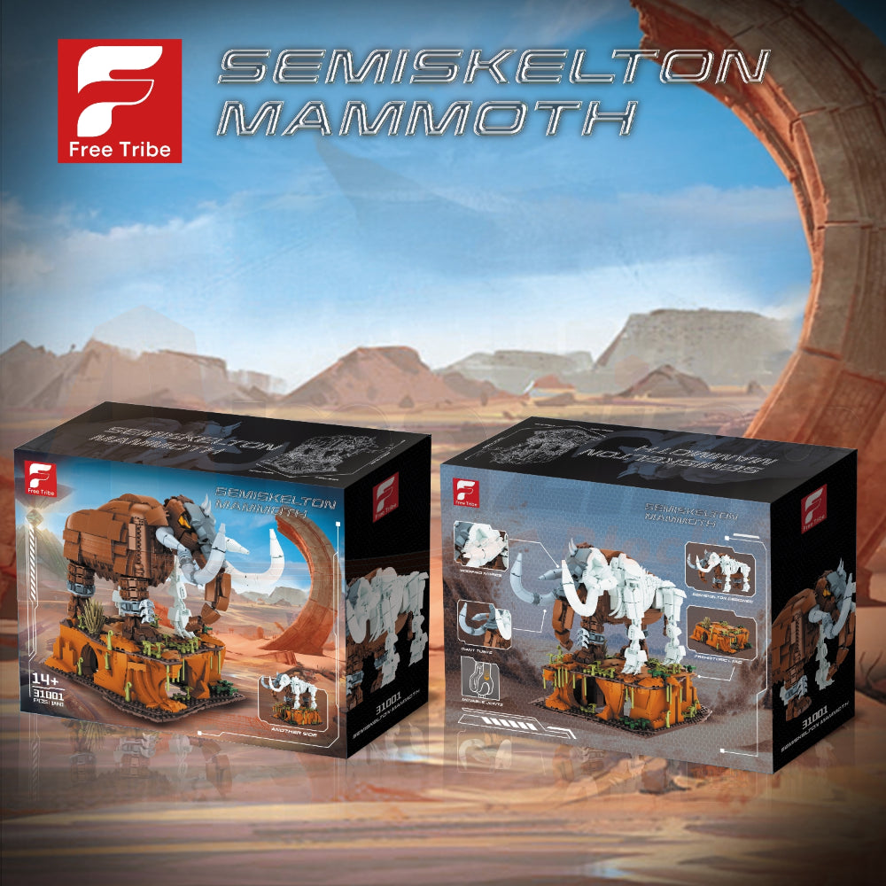 FreeTribe 31001 The Mammoth Skeleton
