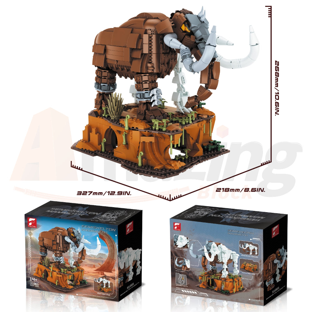 FreeTribe 31001 The Mammoth Skeleton