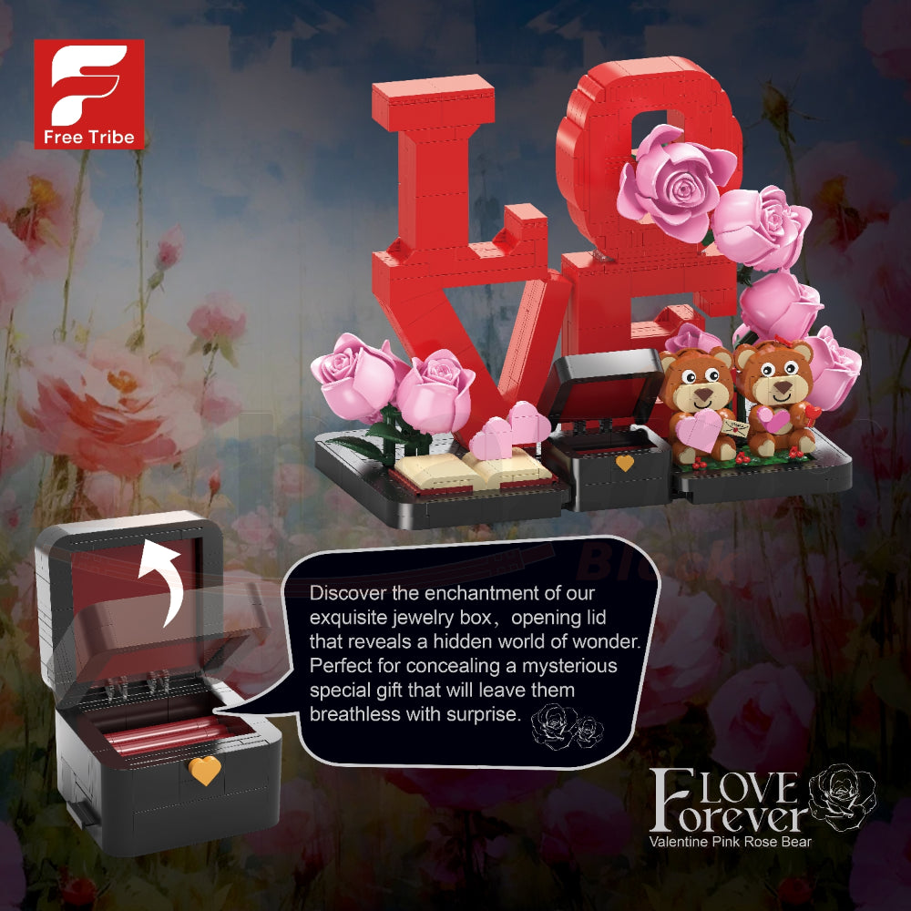 FreeTribe 31003 The Rose Love Letter