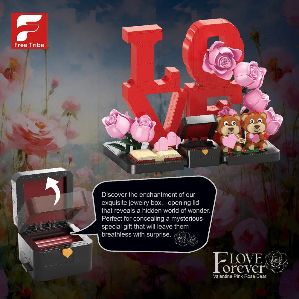 FreeTribe ZYBL-31003 The Rose Love Letter