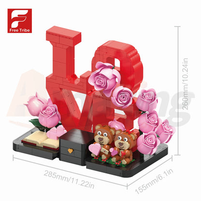 FreeTribe 31003 The Rose Love Letter