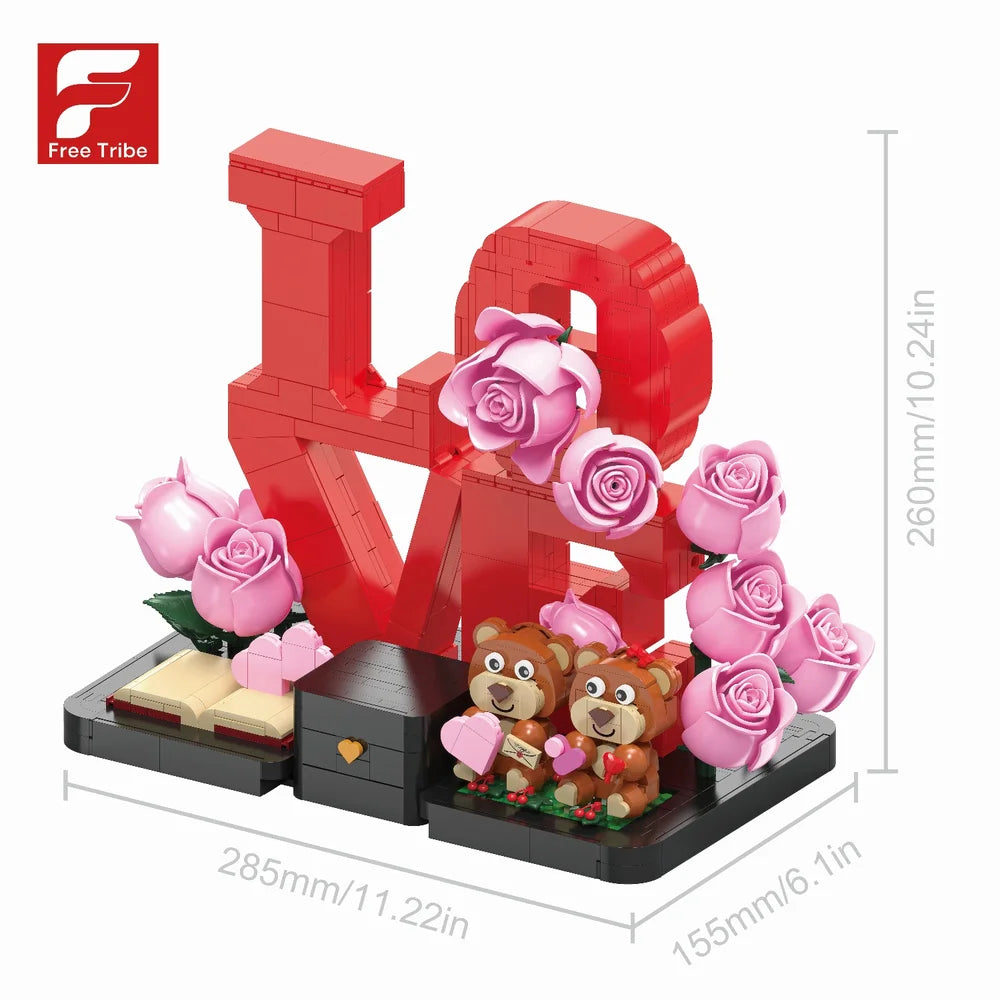 FreeTribe ZYBL-31003 The Rose Love Letter