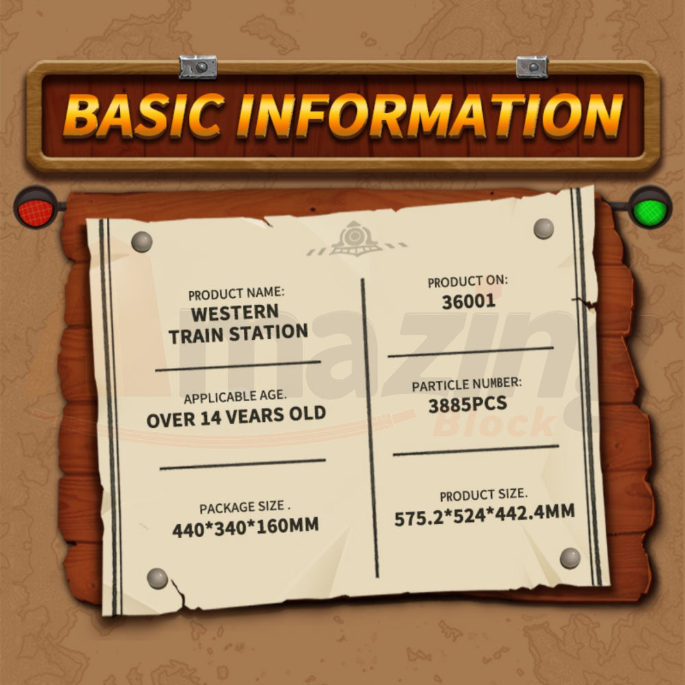 FreeTribe 36001 The Western Train