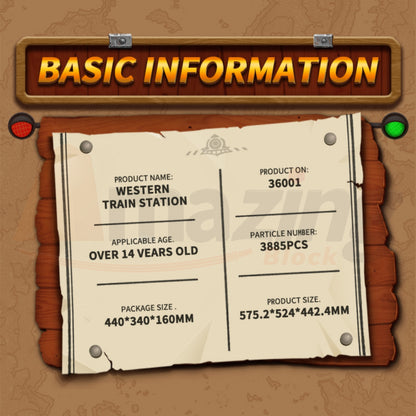 FreeTribe 36001 The Western Train