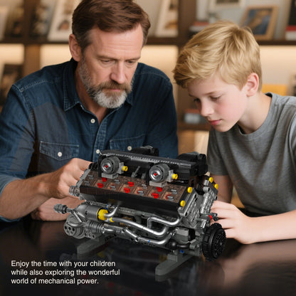FreeTribe 36301 The V12 DOHC Engine