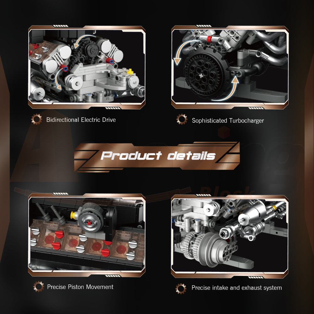 FreeTribe 36301 The V12 DOHC Engine