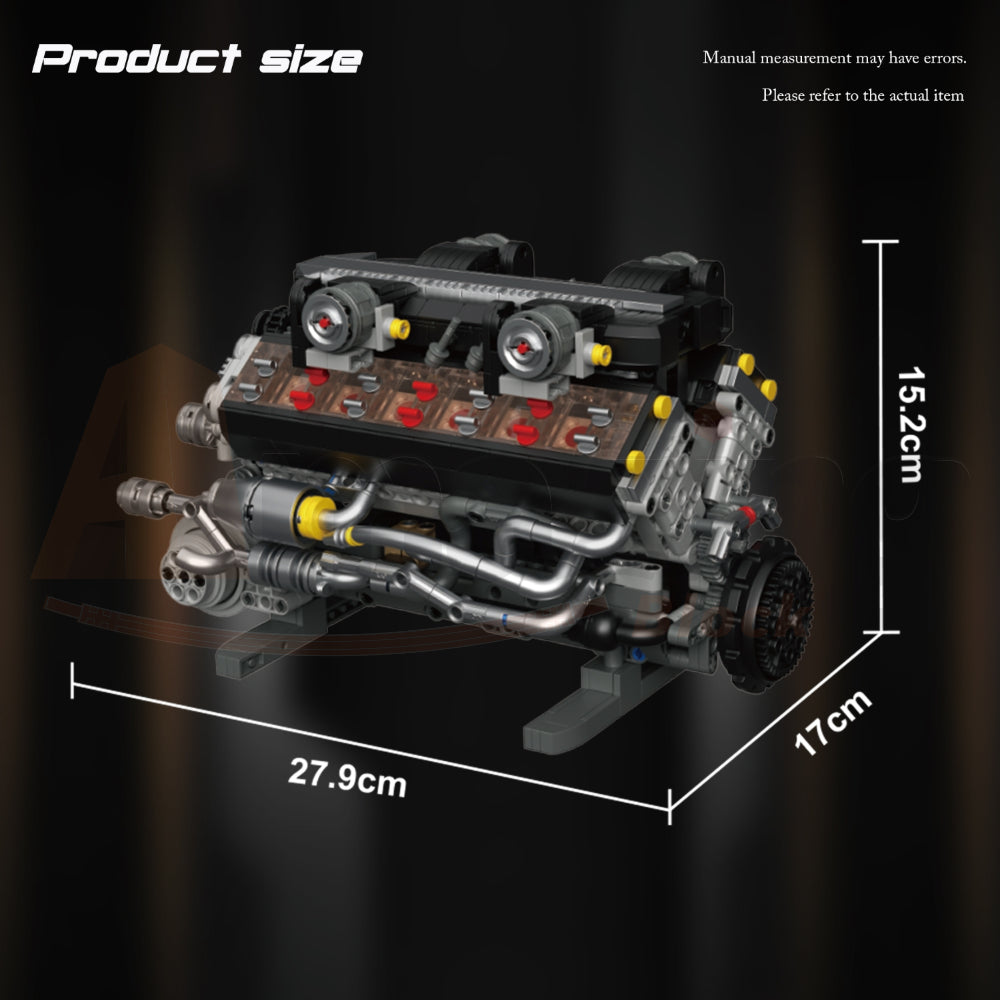 FreeTribe 36301 The V12 DOHC Engine