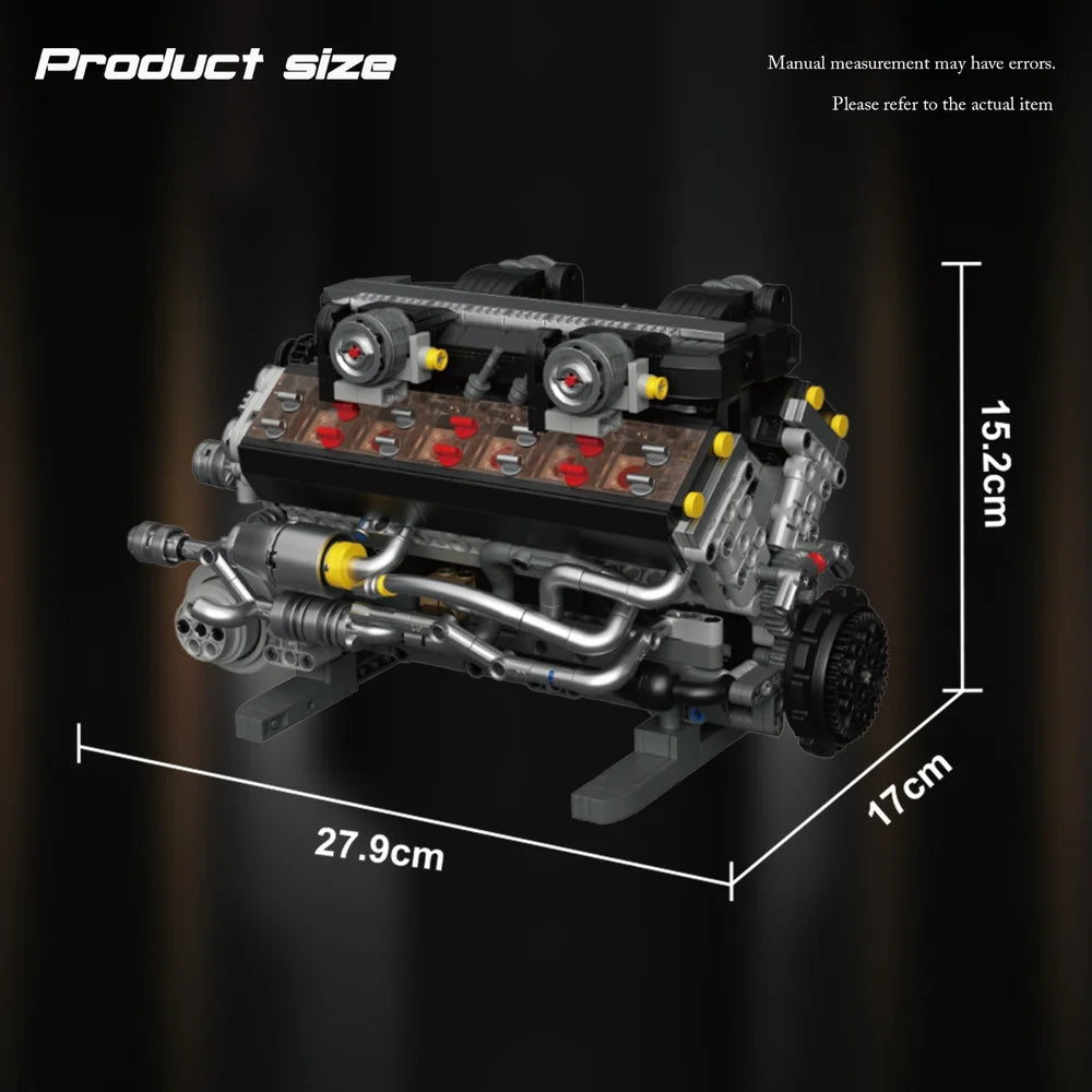 FreeTribe ZYBL-36301 The V12 DOHC Engine
