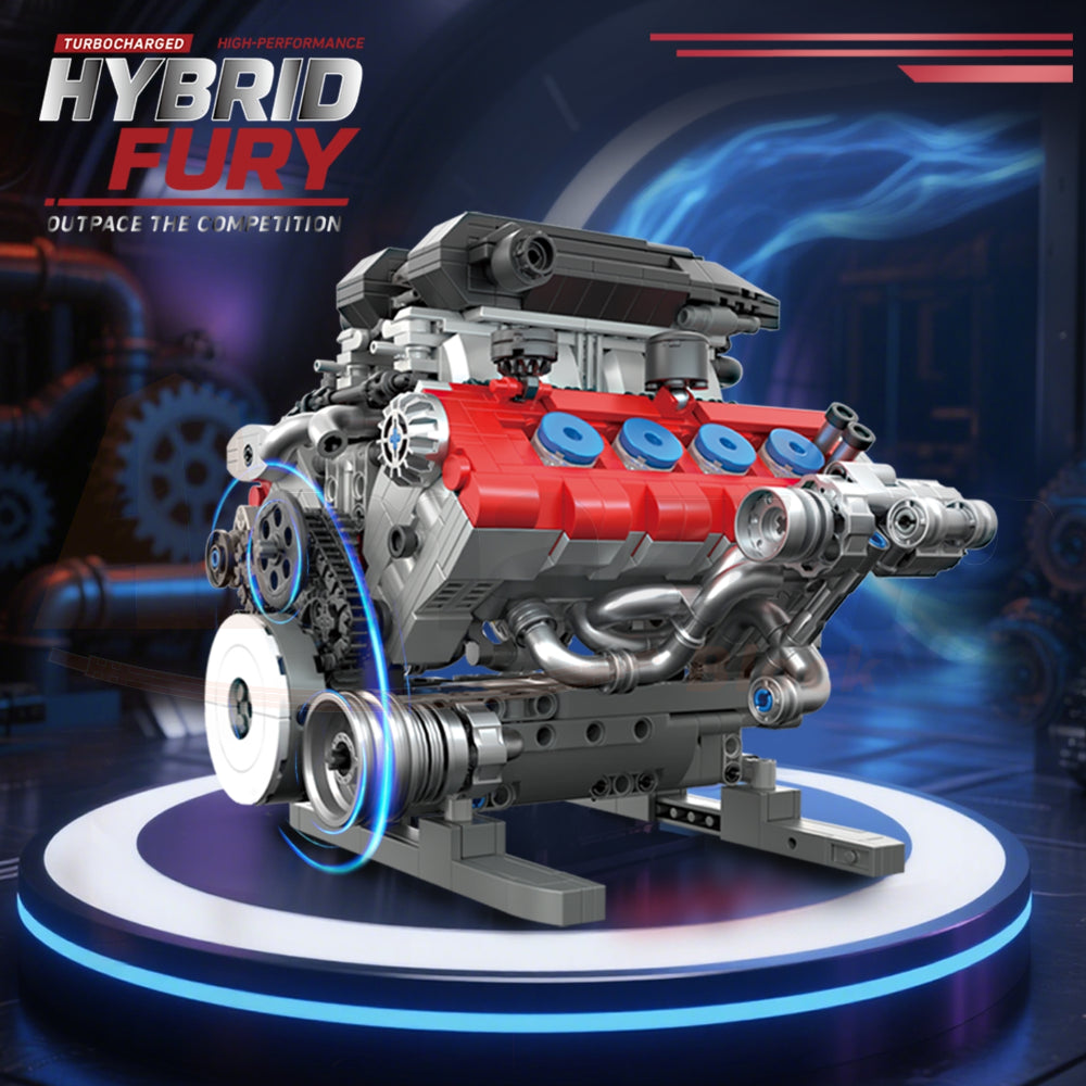FreeTribe 36302 The Ferrari SF90 Engine