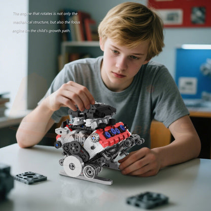 FreeTribe 36302 The Ferrari SF90 Engine