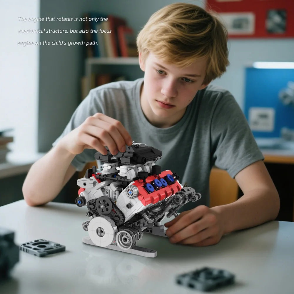 FreeTribe ZYBL-36302 The Ferrari SF90 Engine
