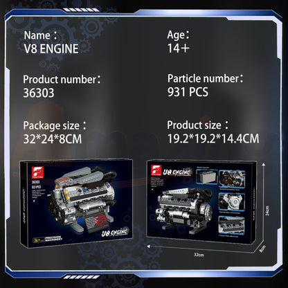 FreeTribe 36303 The V8 Engine