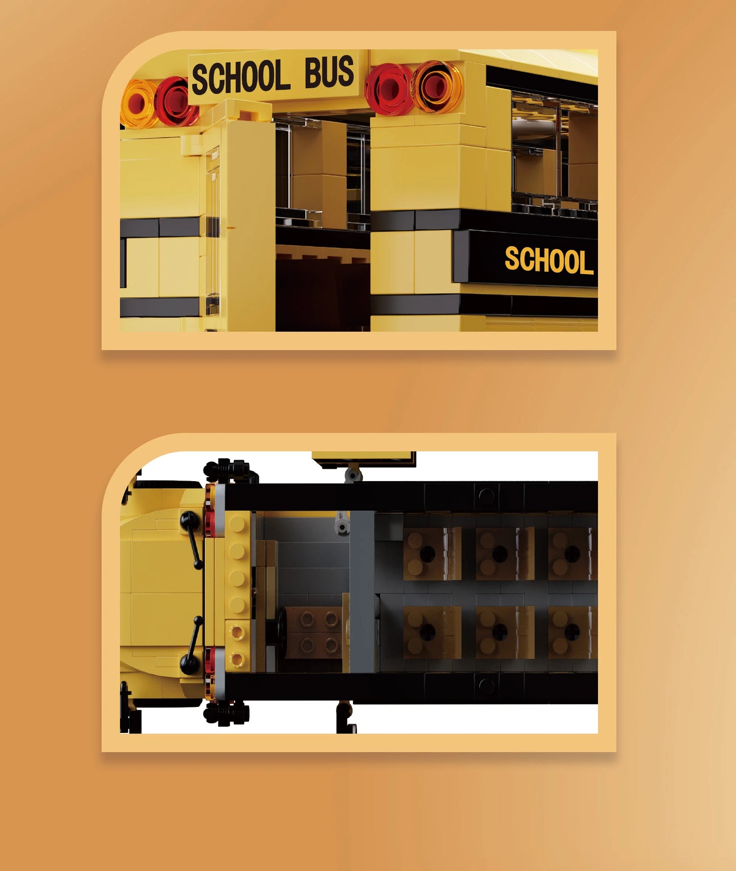 Amazing Block 10002 School Bus