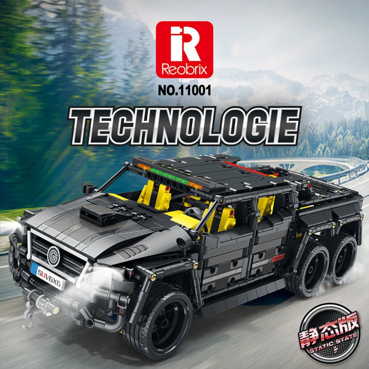 Reobrix ZZ11001-D The 1:10 Scale Mercedes-Benz G700 (Motorized Model)
