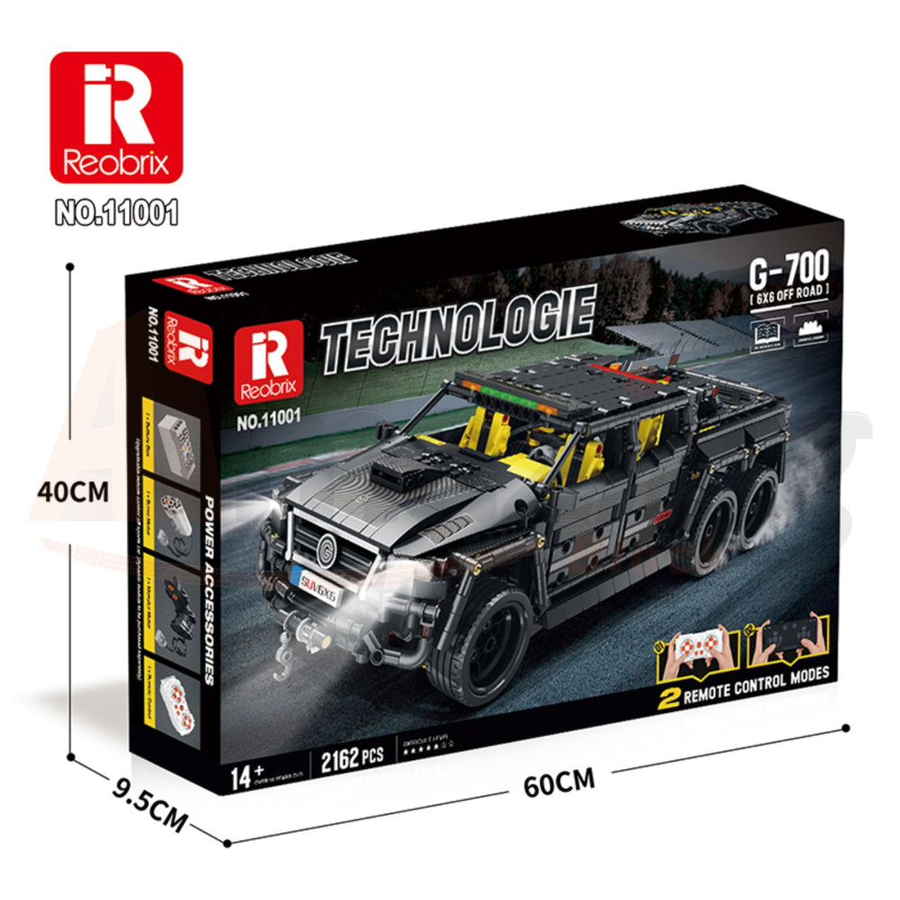 Reobrix 11001-D The 1:10 Scale Mercedes-Benz G700 (Motorized Model)
